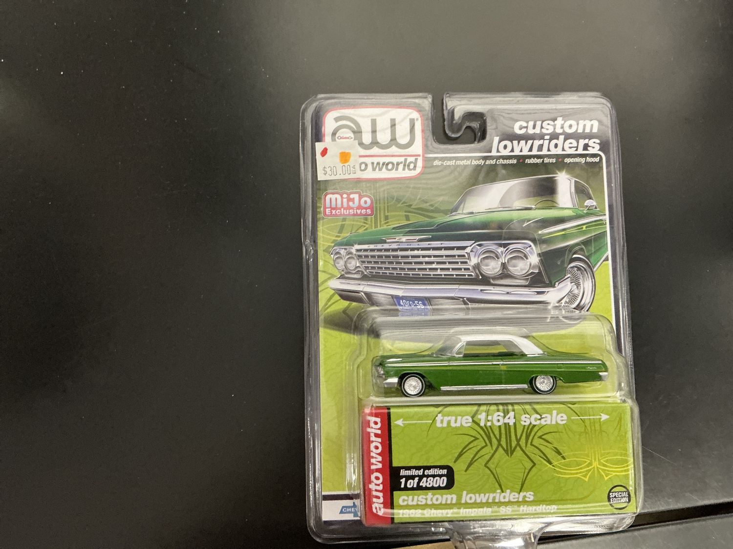 1962 Chevy Impala, SS hardtop green Lowrider