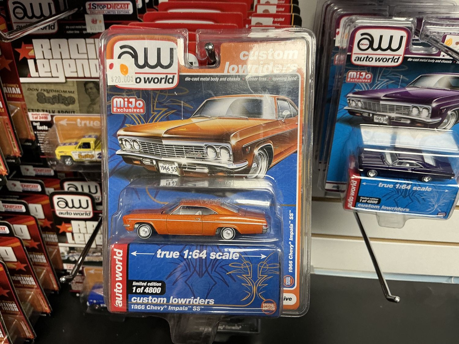 1966 Chevy Impala SS Lowrider orange