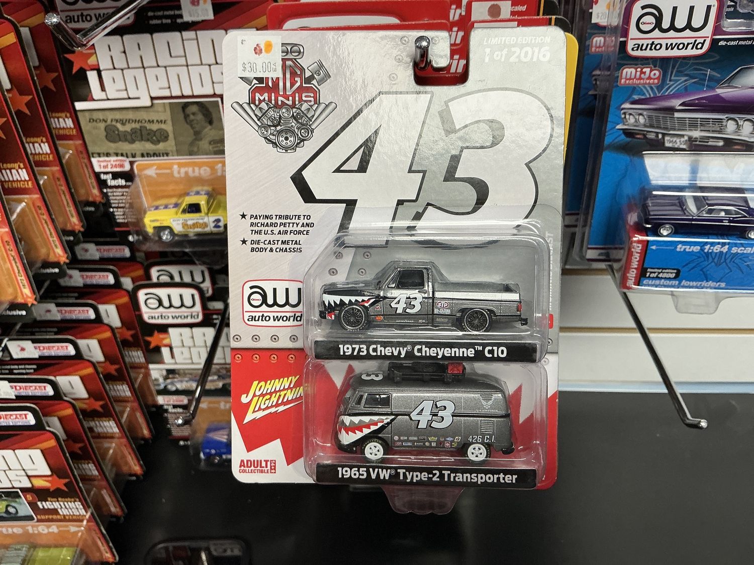 1973 Chevy Cheyenne C 10 and a 1965 VW type two transporter