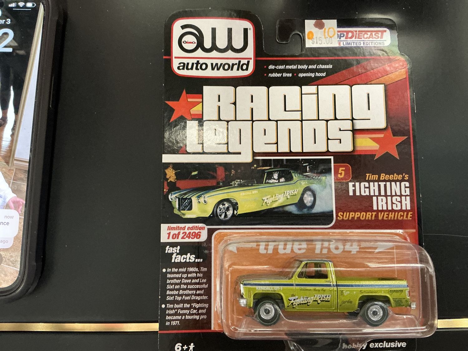 1973 Chevy C 10 fighting Irish green