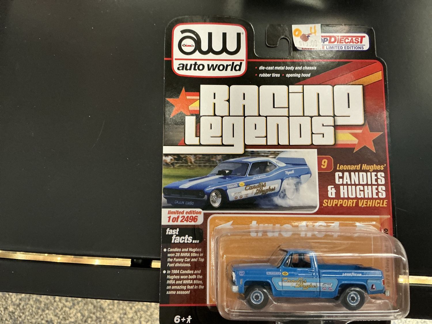 1973 Chevy C 10 candies and Hughes racing legends