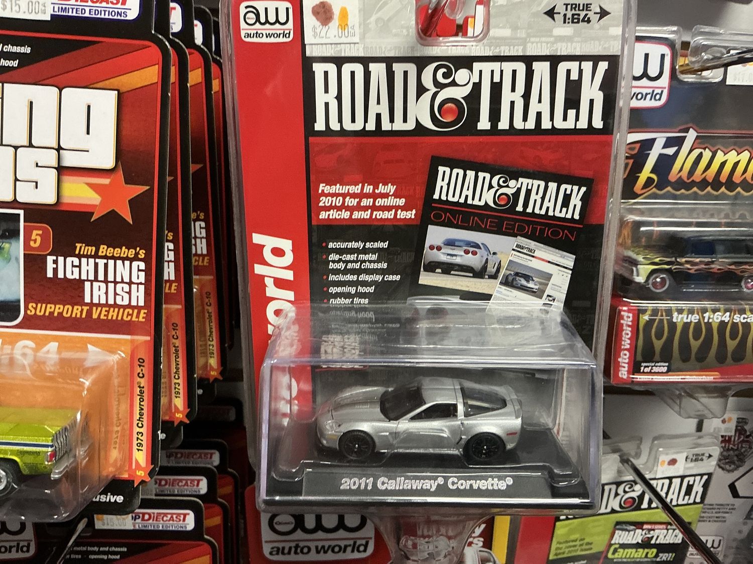 2011 Callaway Corvette, silver