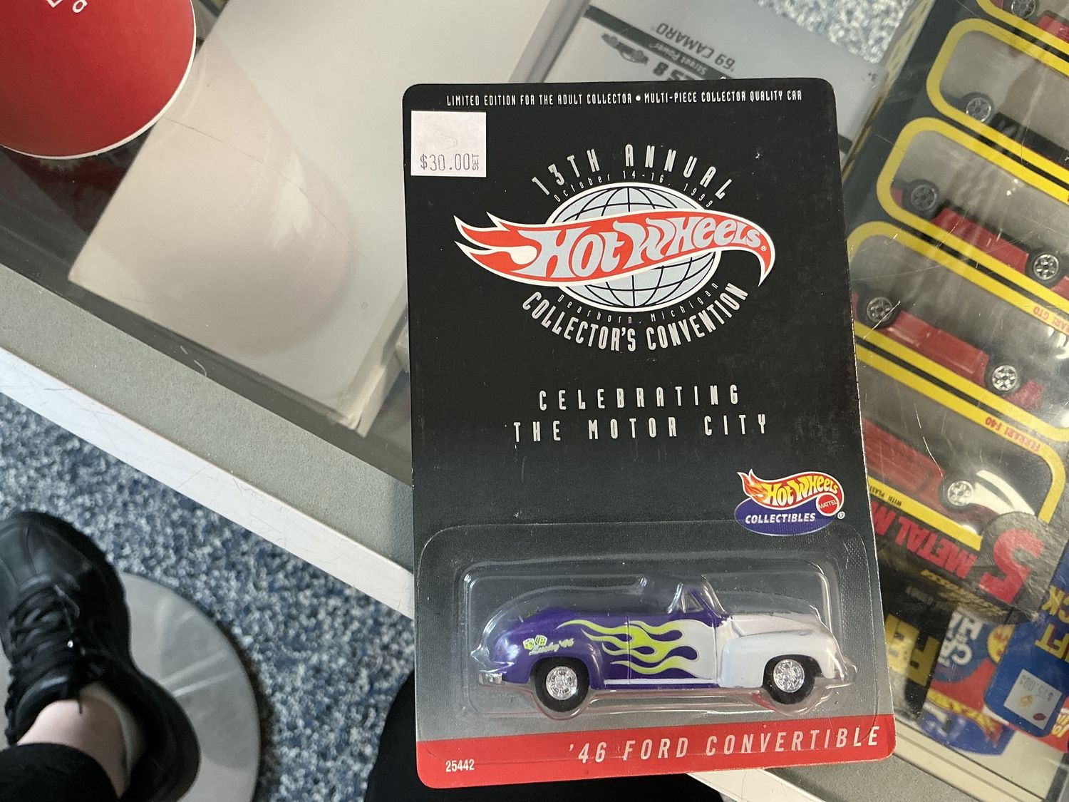 1946 Ford convertible celebrating the motor city