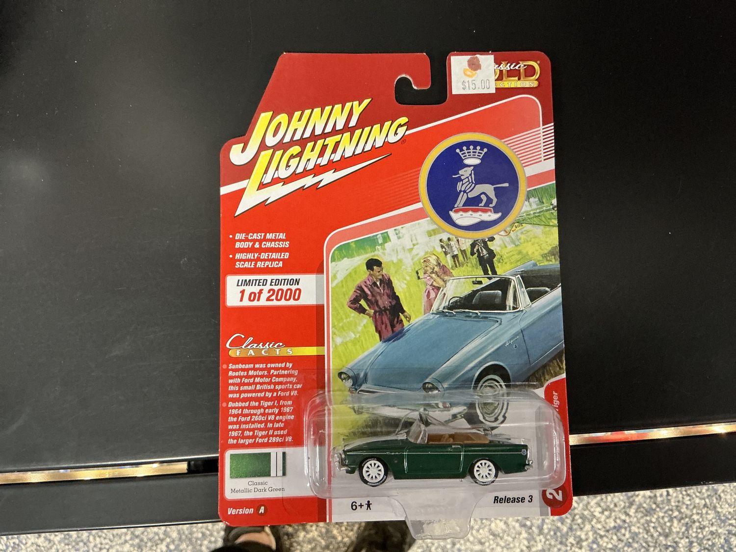 1965 Sunbeam tiger green