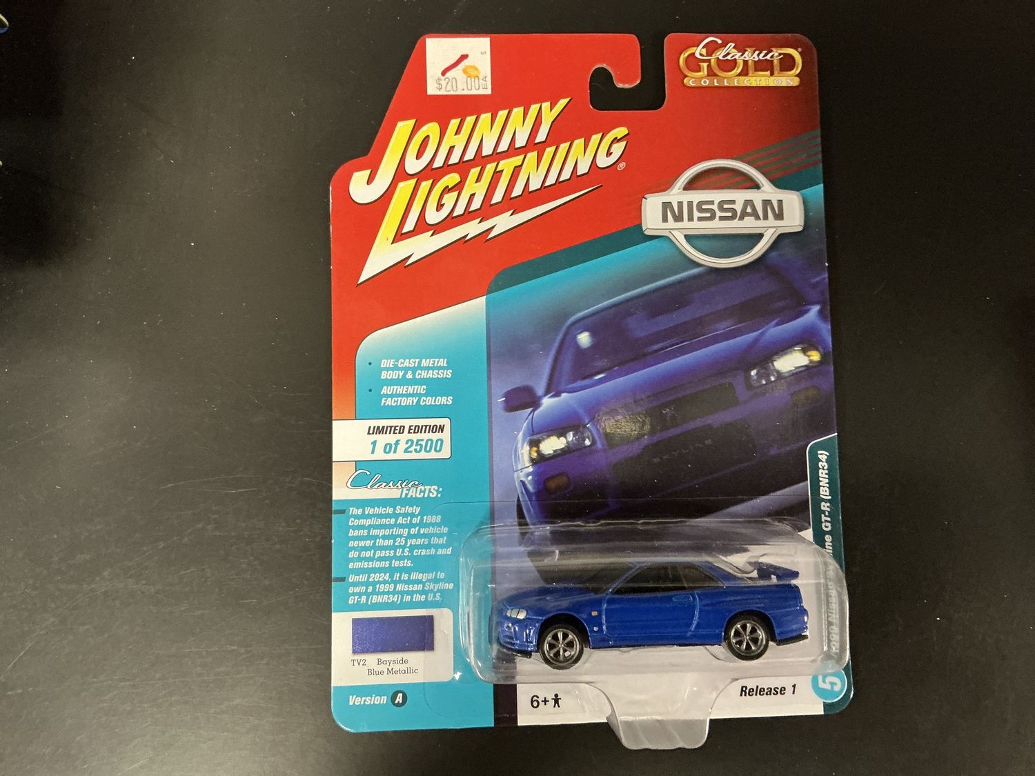 1999 Nissan skyline GTR blue