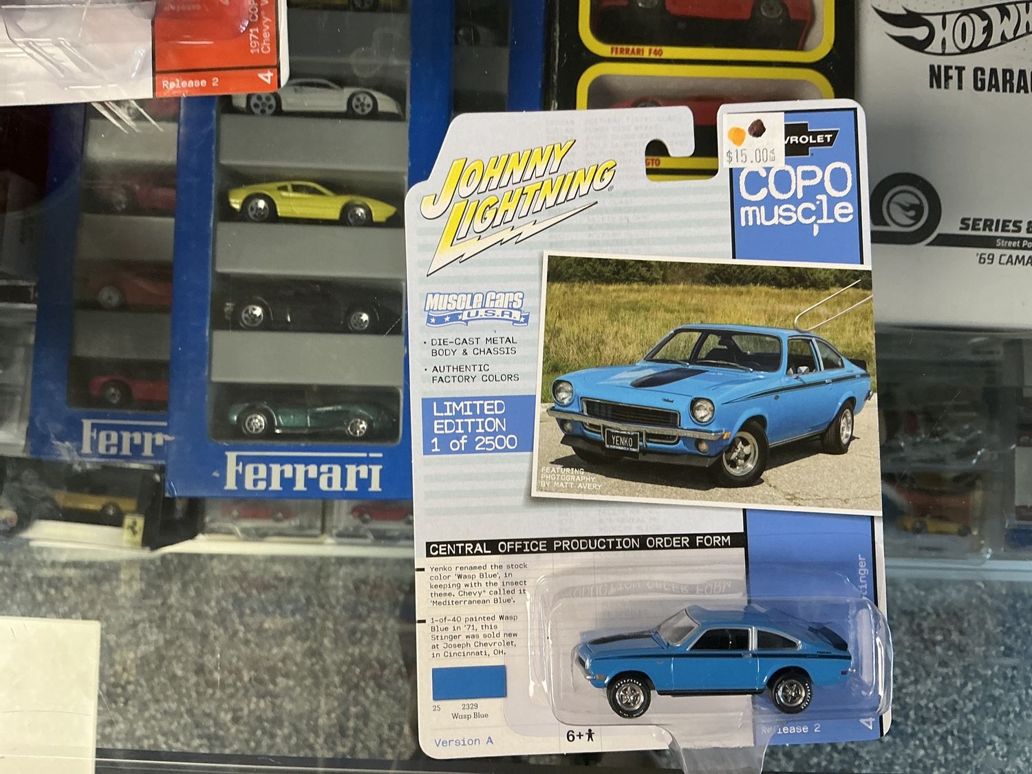 1971 Copo yenko, Chevy, Vegas stinger blu