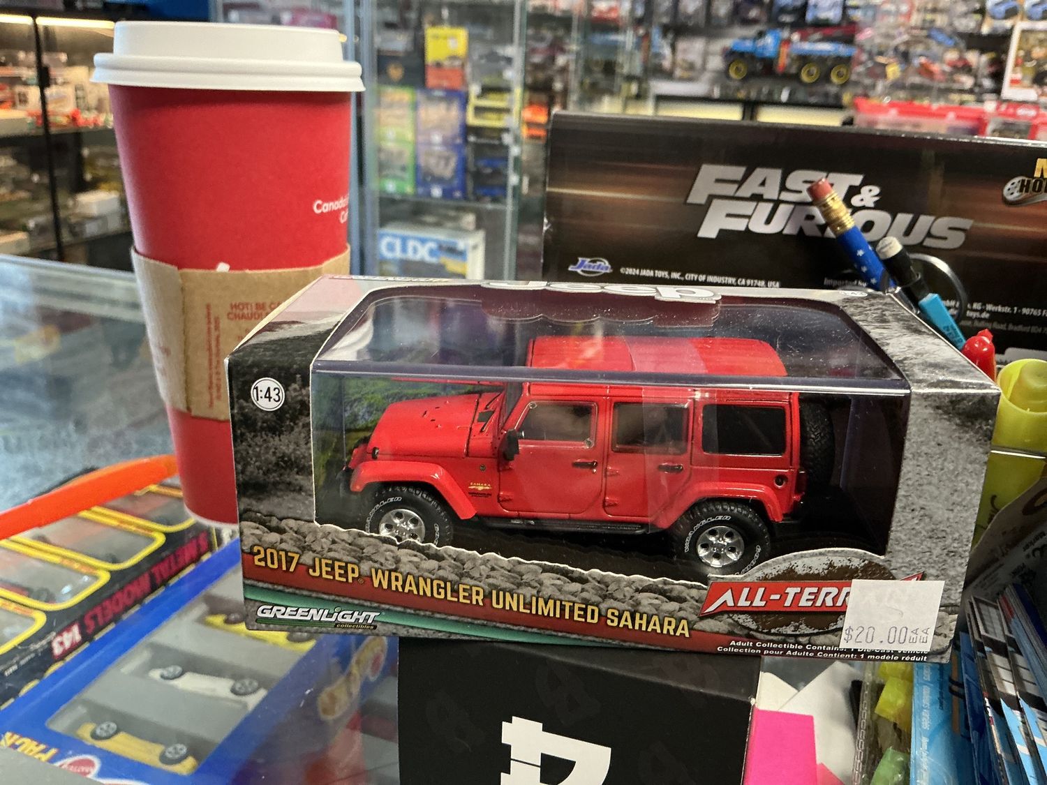 2017 Jeep Wrangler unlimited Sahara red