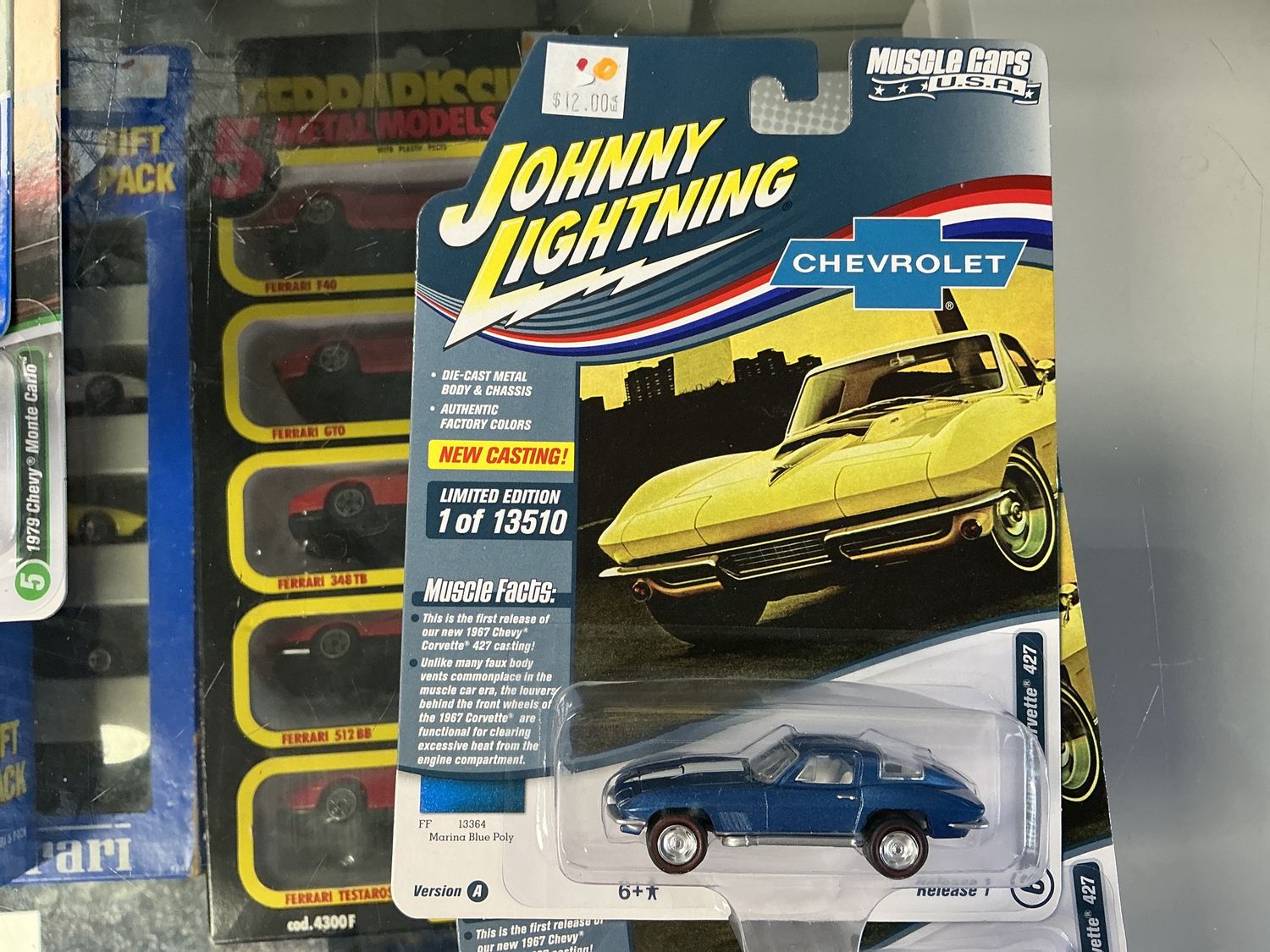 1967 Chevy Corvette 427 Marina blue