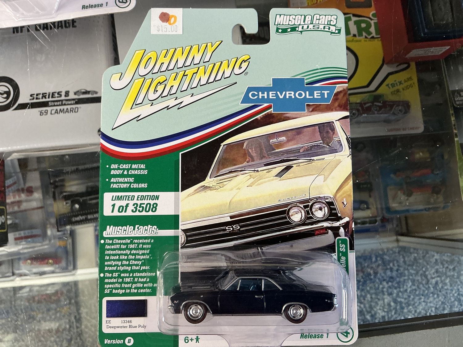 1967 Chevy Chevelle SS blue