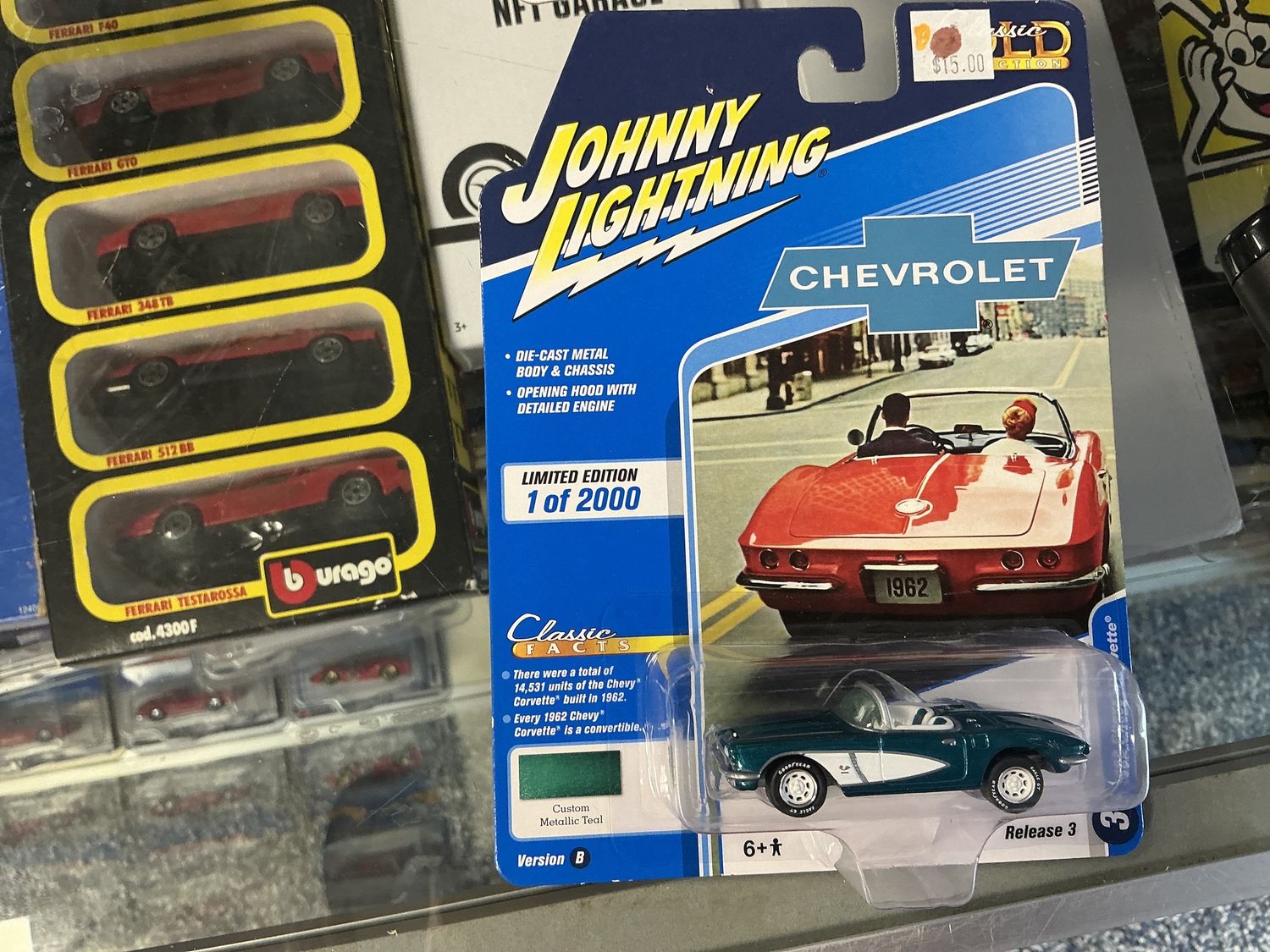 1962 Chevy Corvette metallic steel