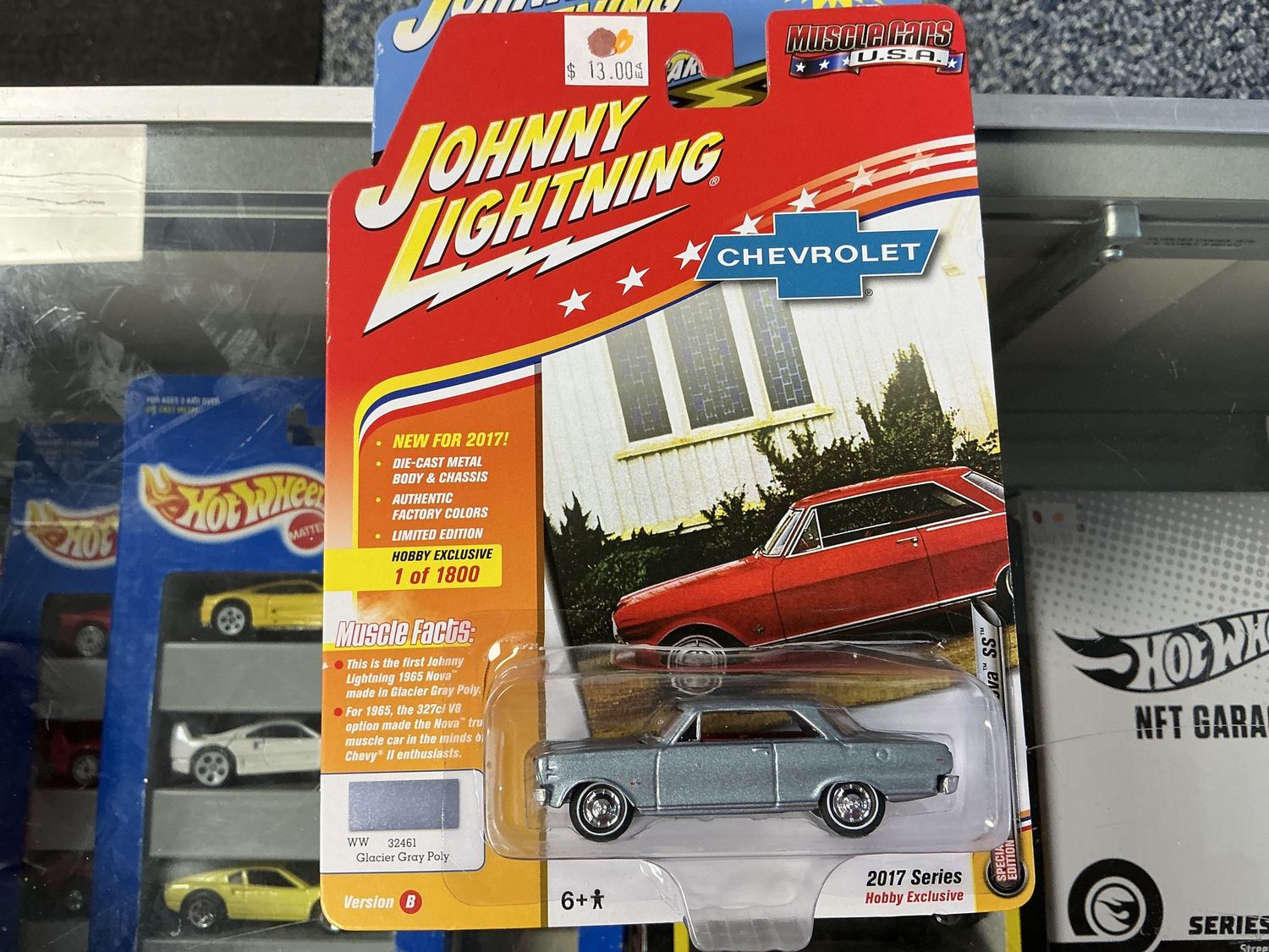 1965 Chevy nova SS glacier gray