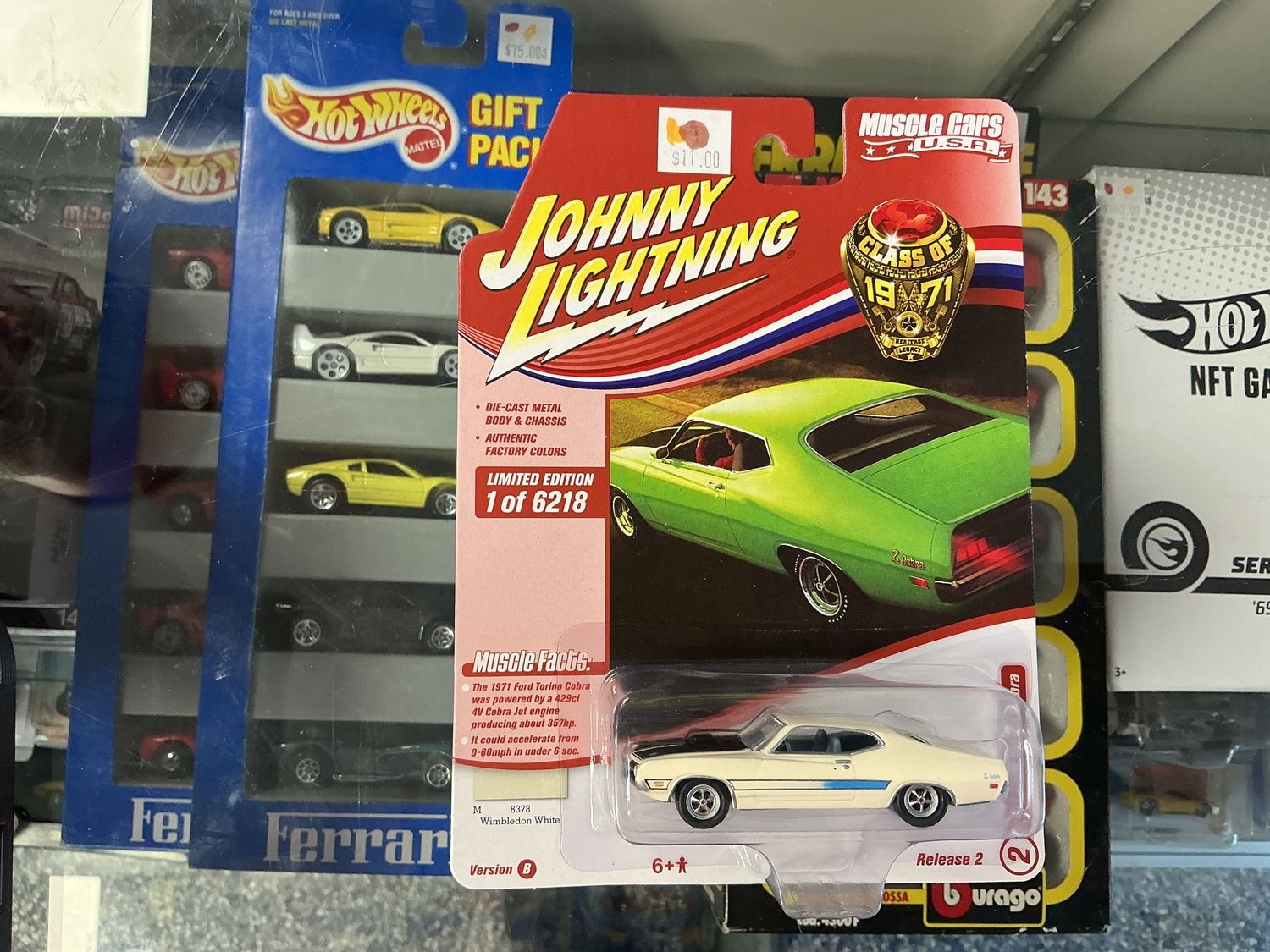 1971 Ford Torino cobra Wimbledon White