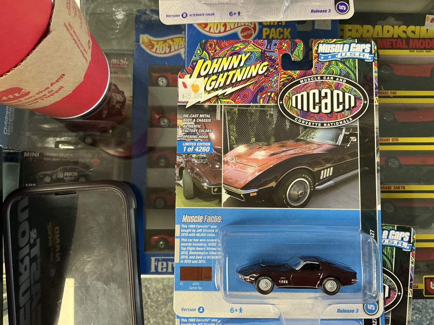 1969 Chevy Corvette 427 Garnet red