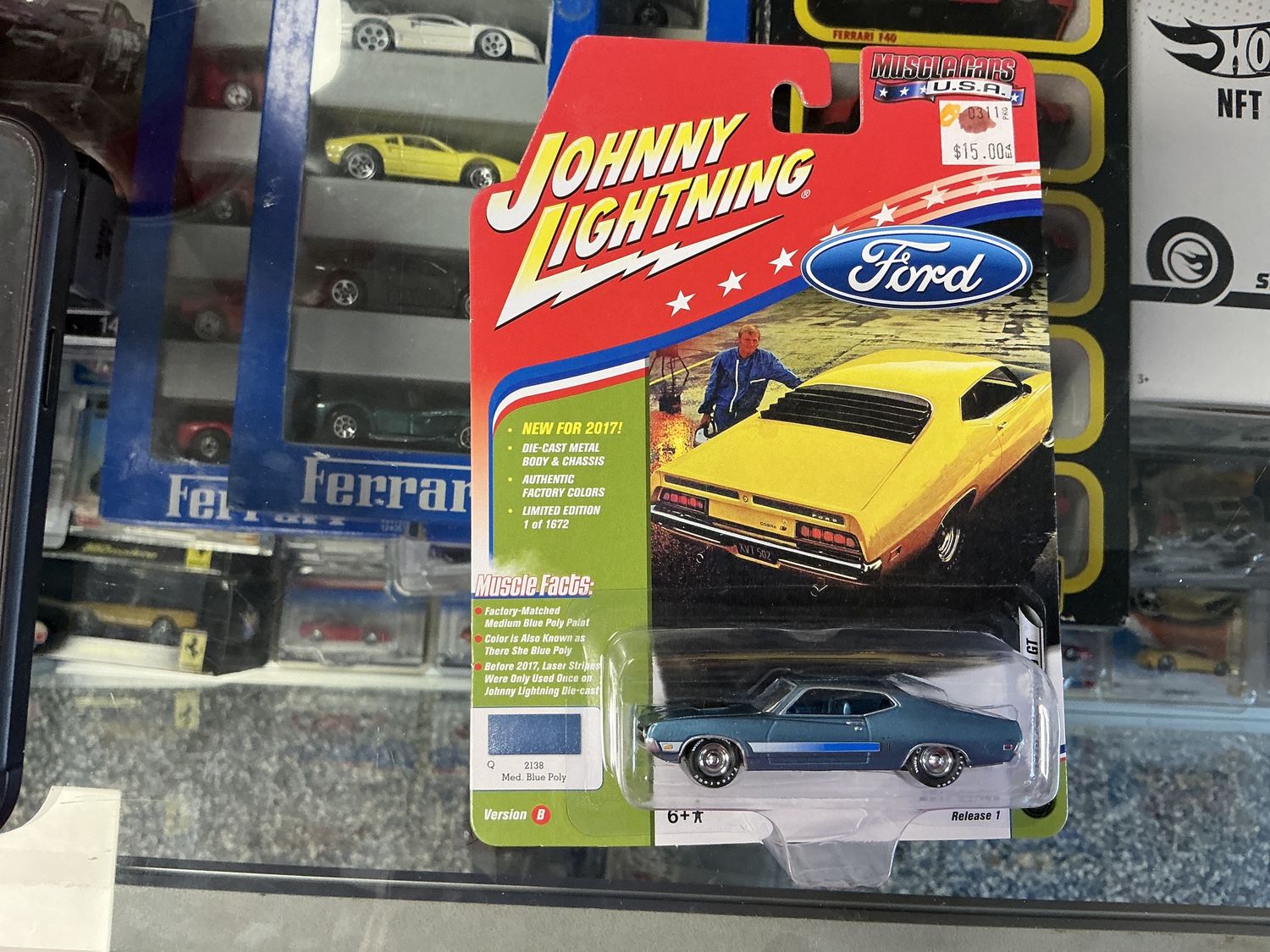 1970 Ford Torino, GT med blue