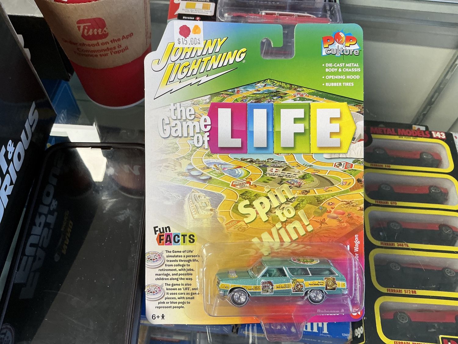 1965 Chevy two-door waggon the game of life