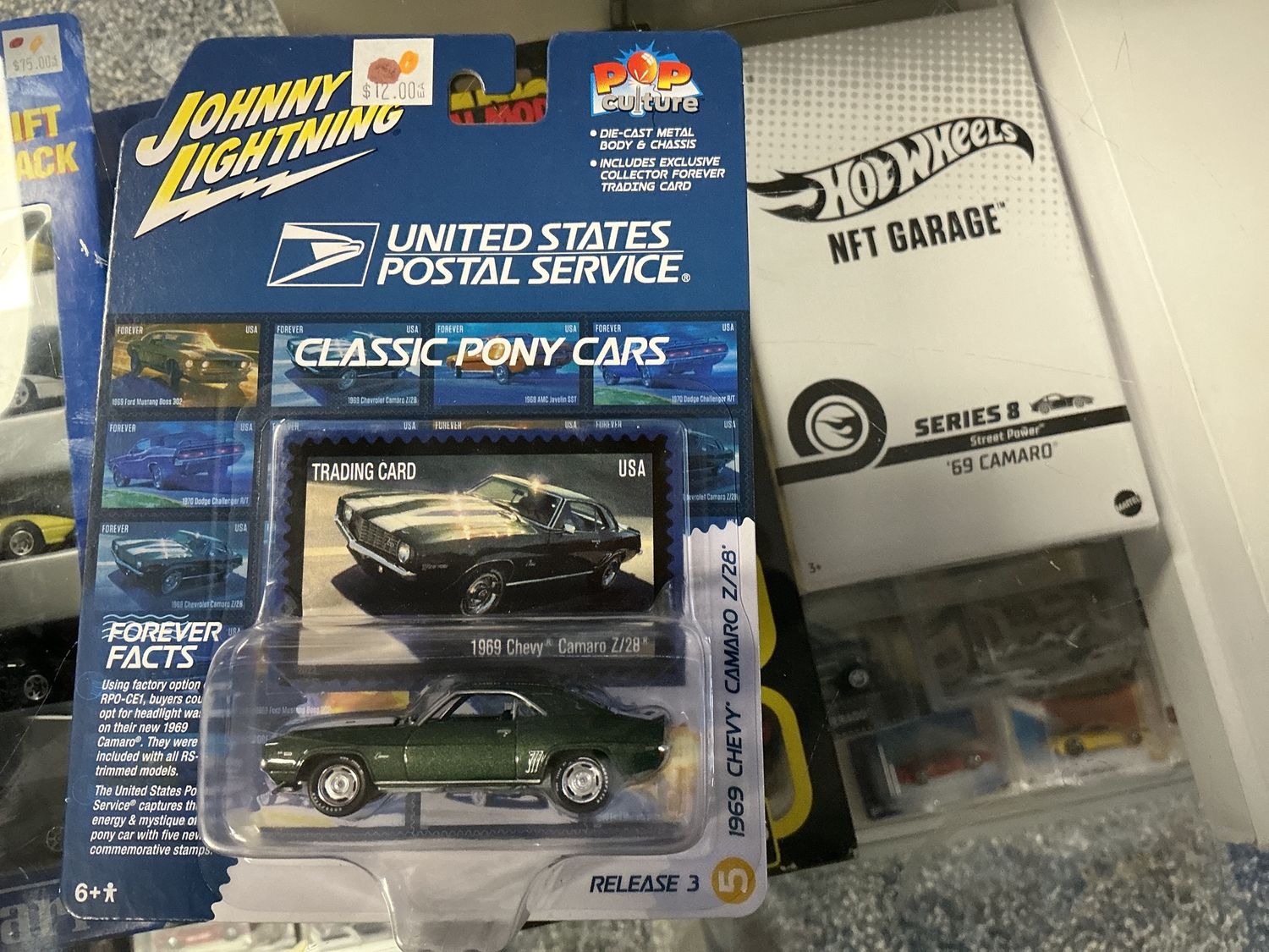 1969 Chevy Camaro Z 28 green