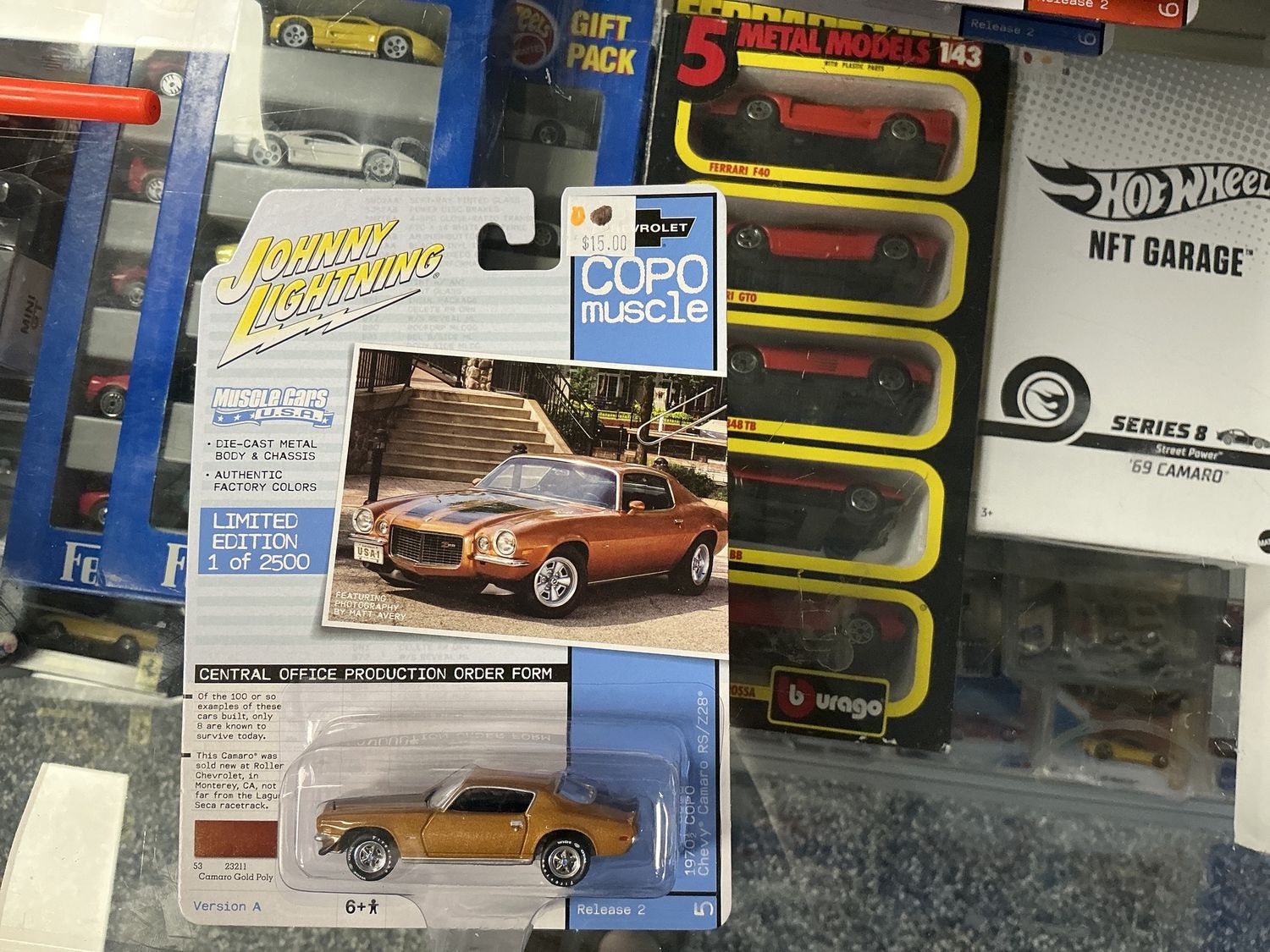 19 70 1/2 Copo Chevy Camaro RS Z28 Camaro gold