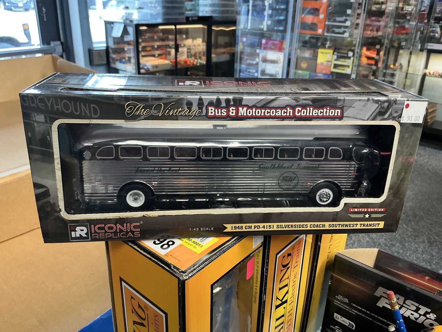 Southwest transit 1948 gm silverside coach