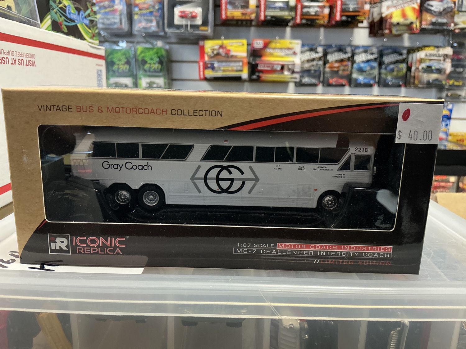 Mc-7 challenger coach gray coach