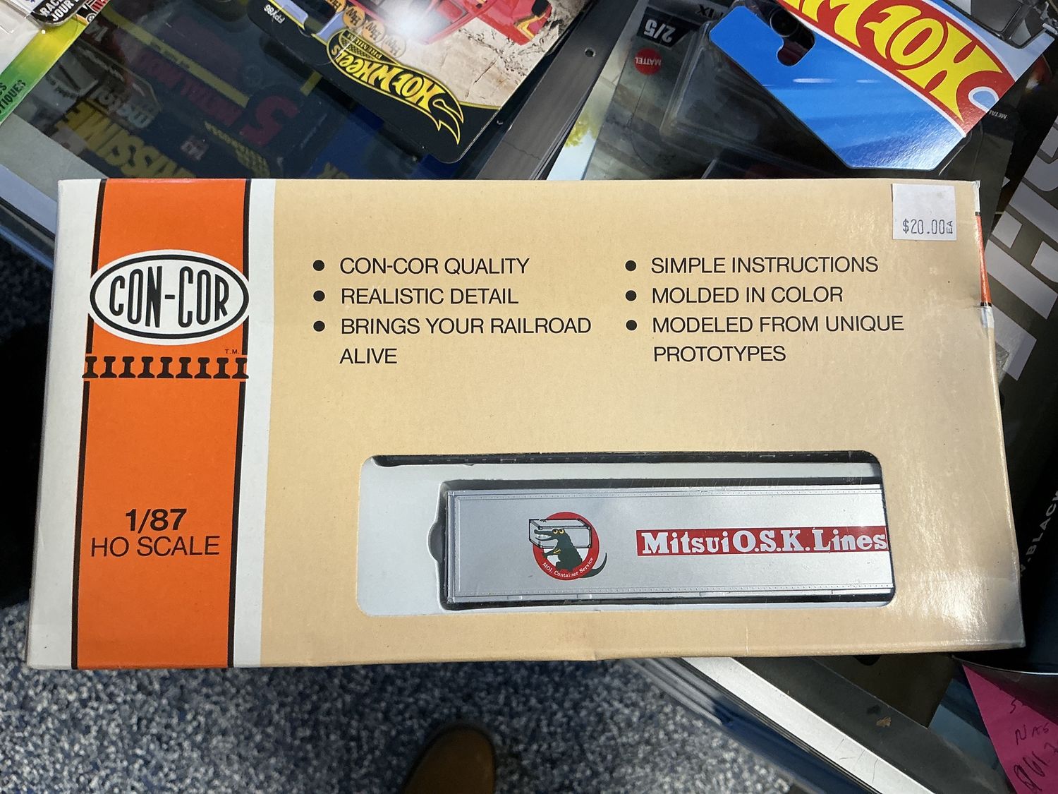 Con cor sea container mitsui osk lines