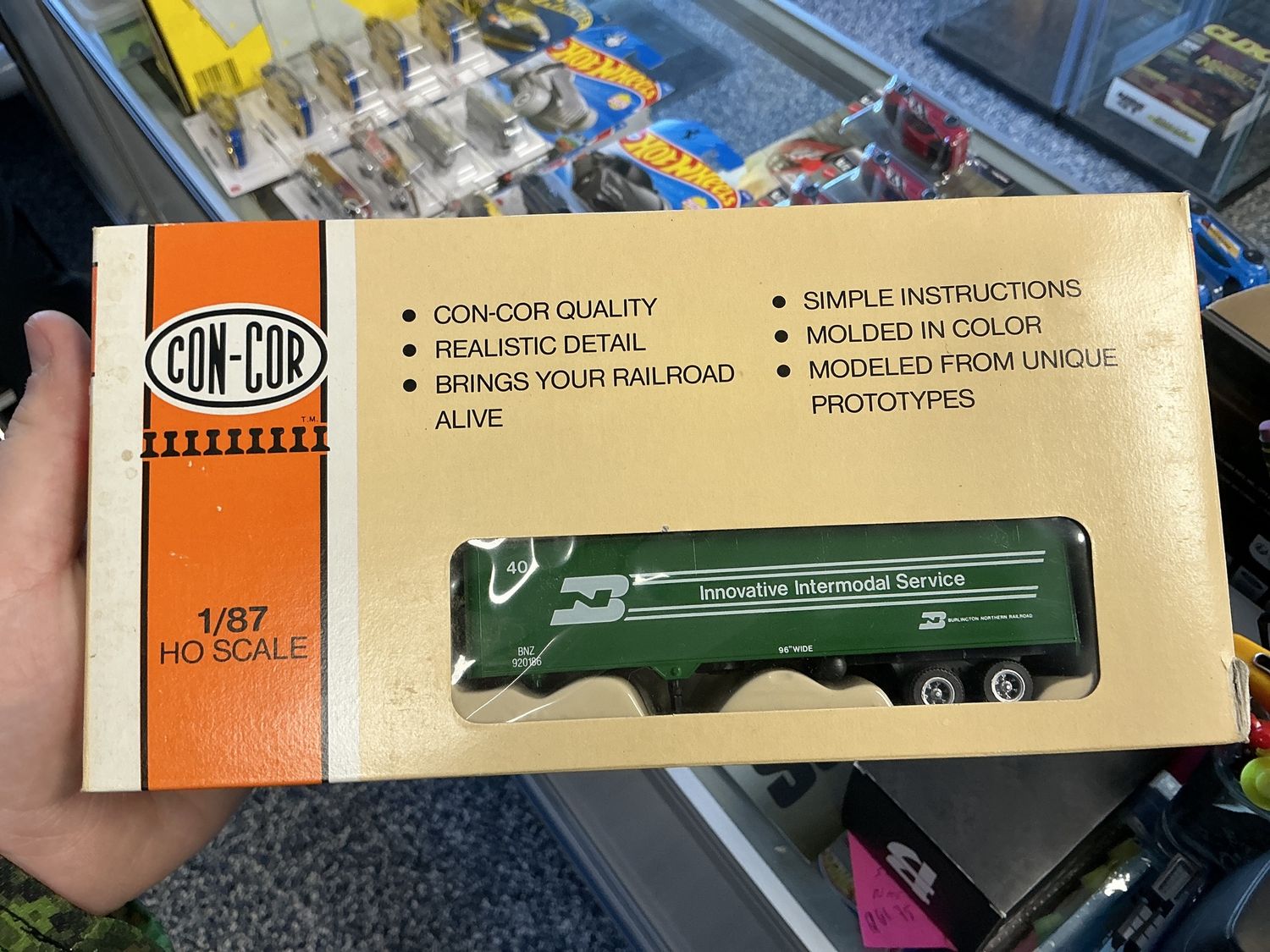 Con cor sea container Burlington northern