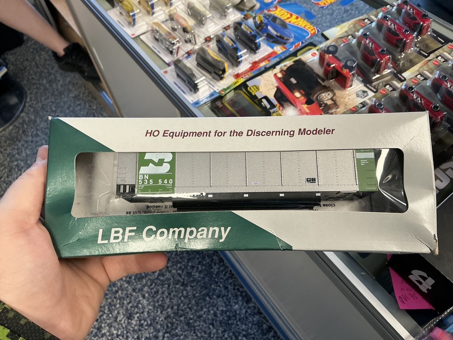 Burlington northern Aeroflow hopper