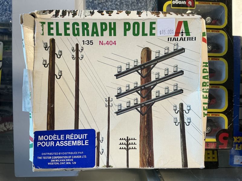 Telegraph poles