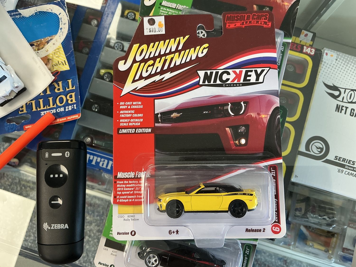 2013 Chevy Camaro ZL1 rally yellow
