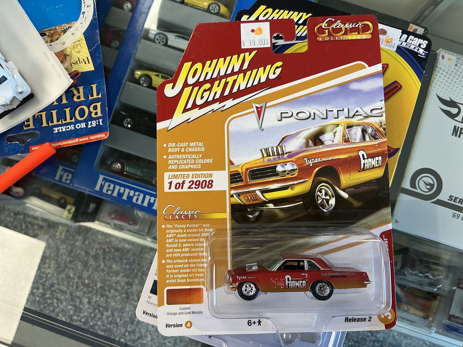 1963 Pontiac Tempest orange with gold metallic