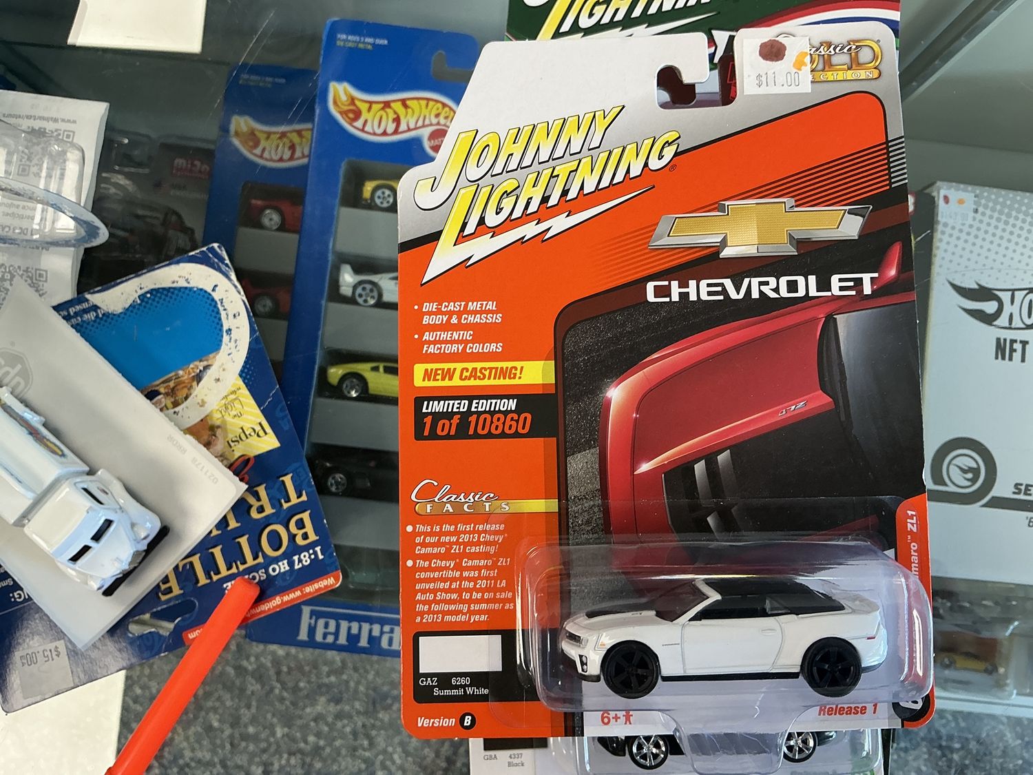 2013 Chevy Camaro ZL one Summit white