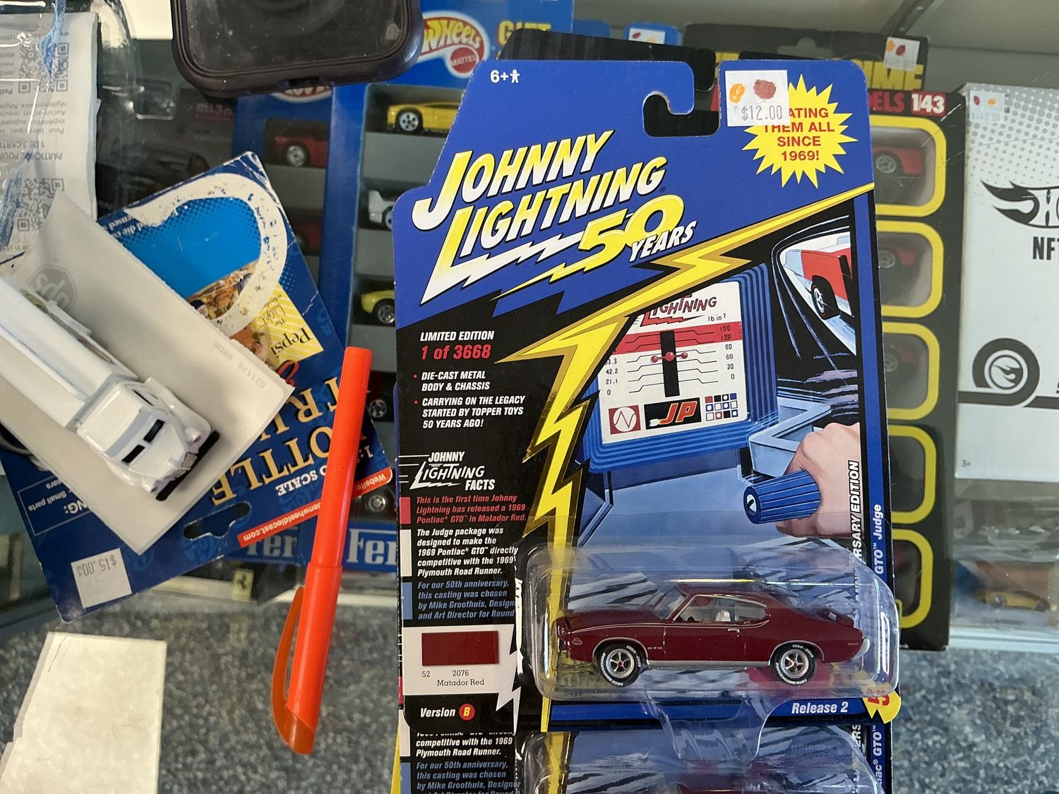 1969 Pontiac, GTO Judge Matador red