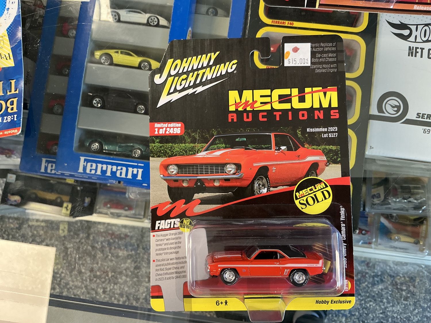 1969 Chevy Camaro Yenko orange