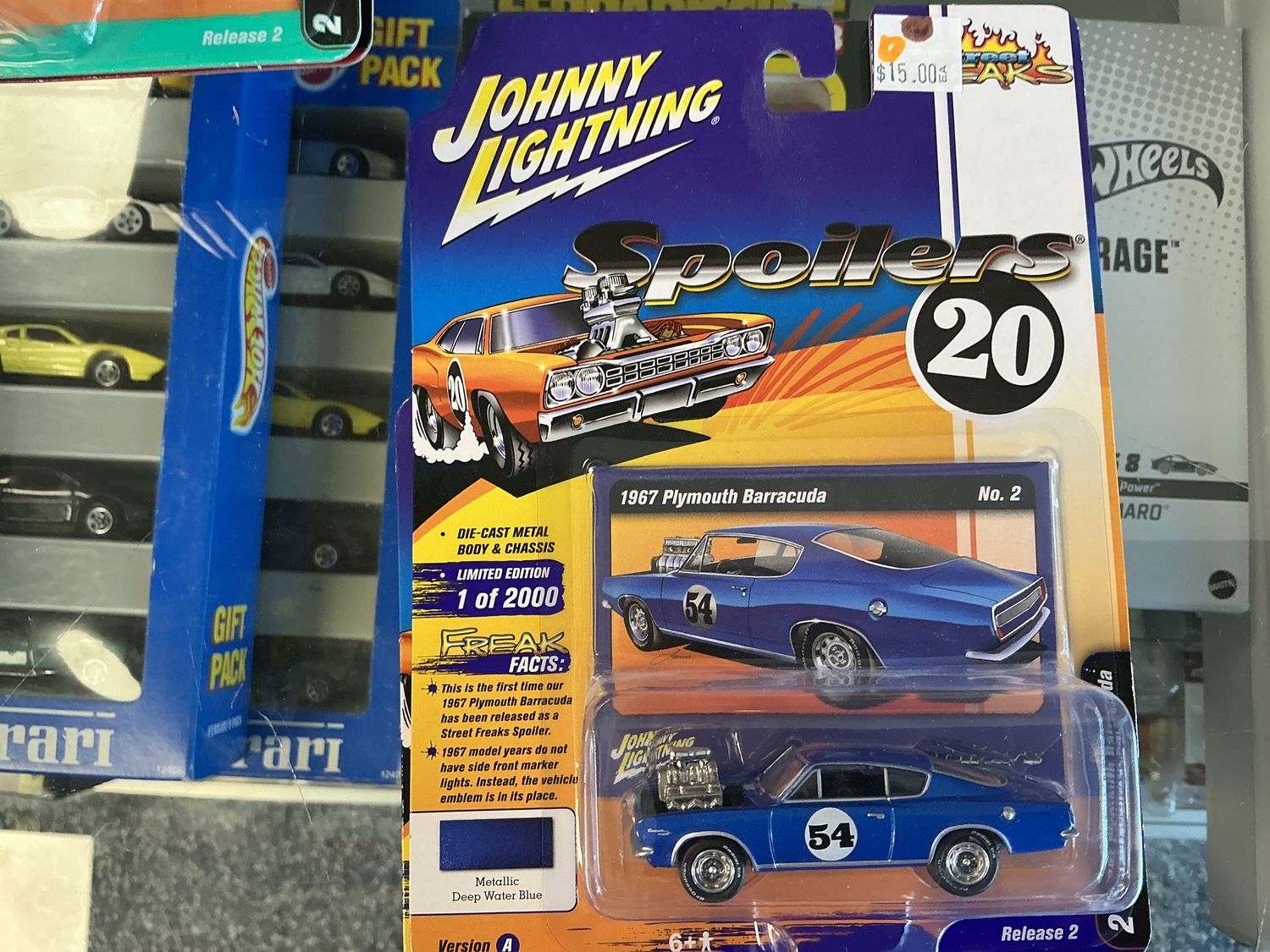 1967 Plymouth barracuda deep water blue