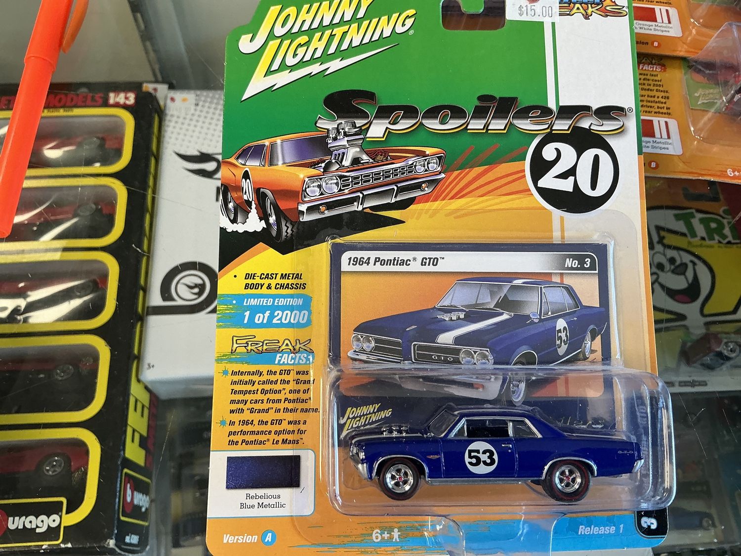 1964 Pontiac, GTO blue metallic