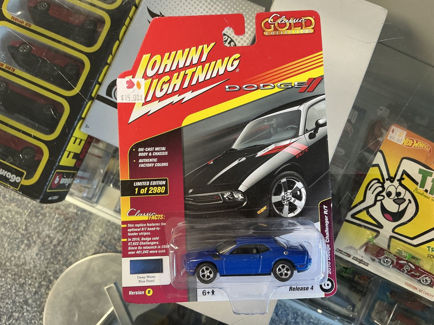 2010 Dodge Challenger RT deep water, blue pearl