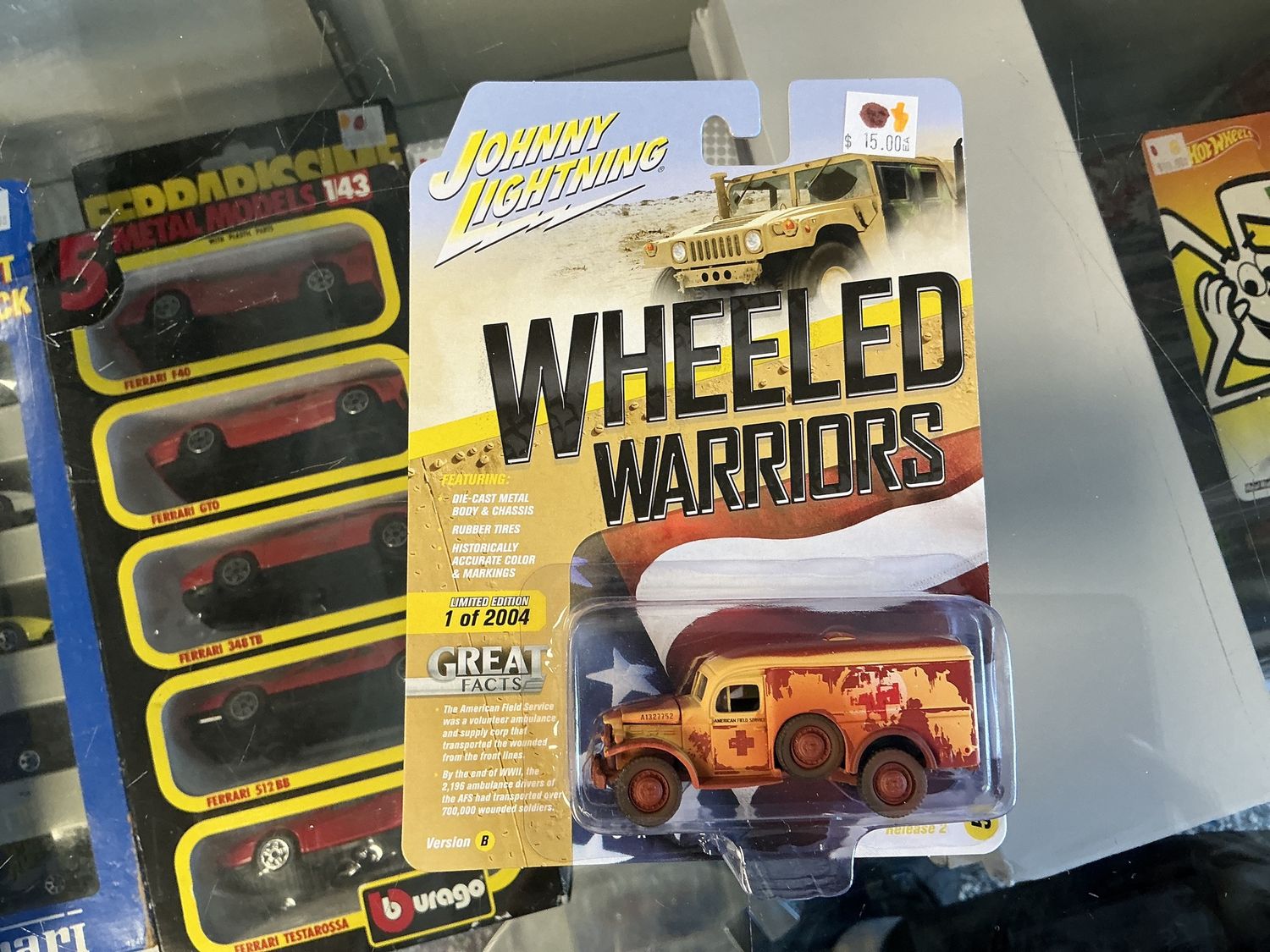 World War II Dodge WC 54 ambulance red