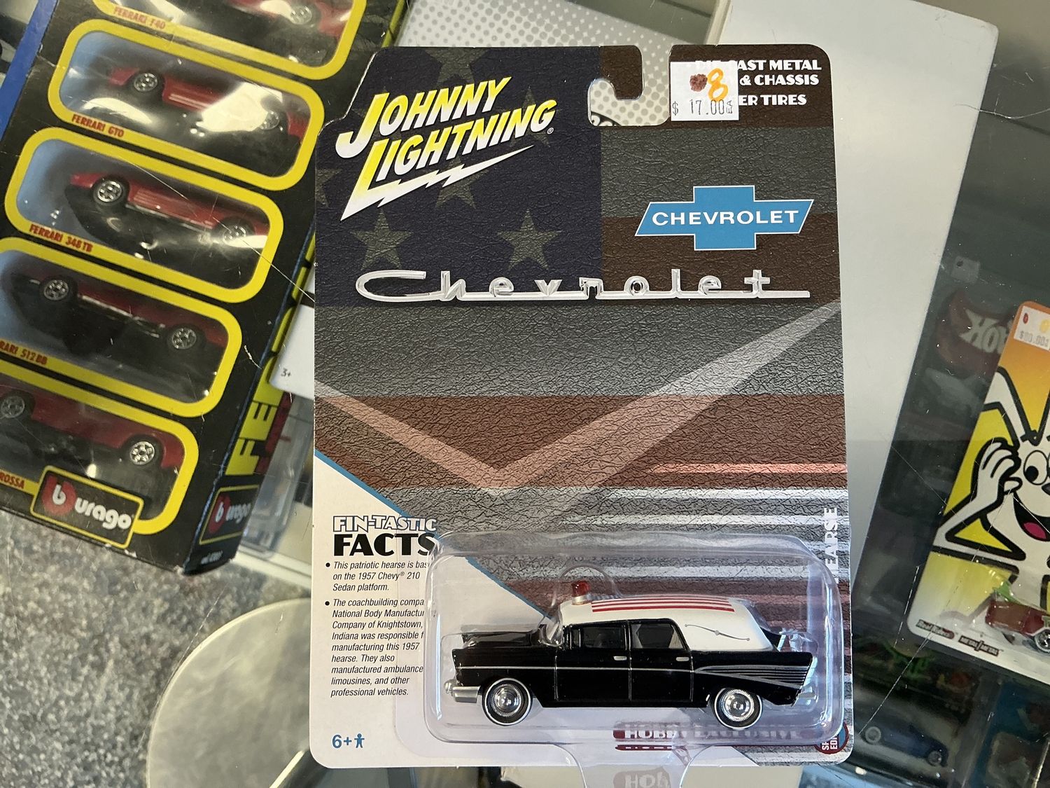 1957 Chevy hearse black