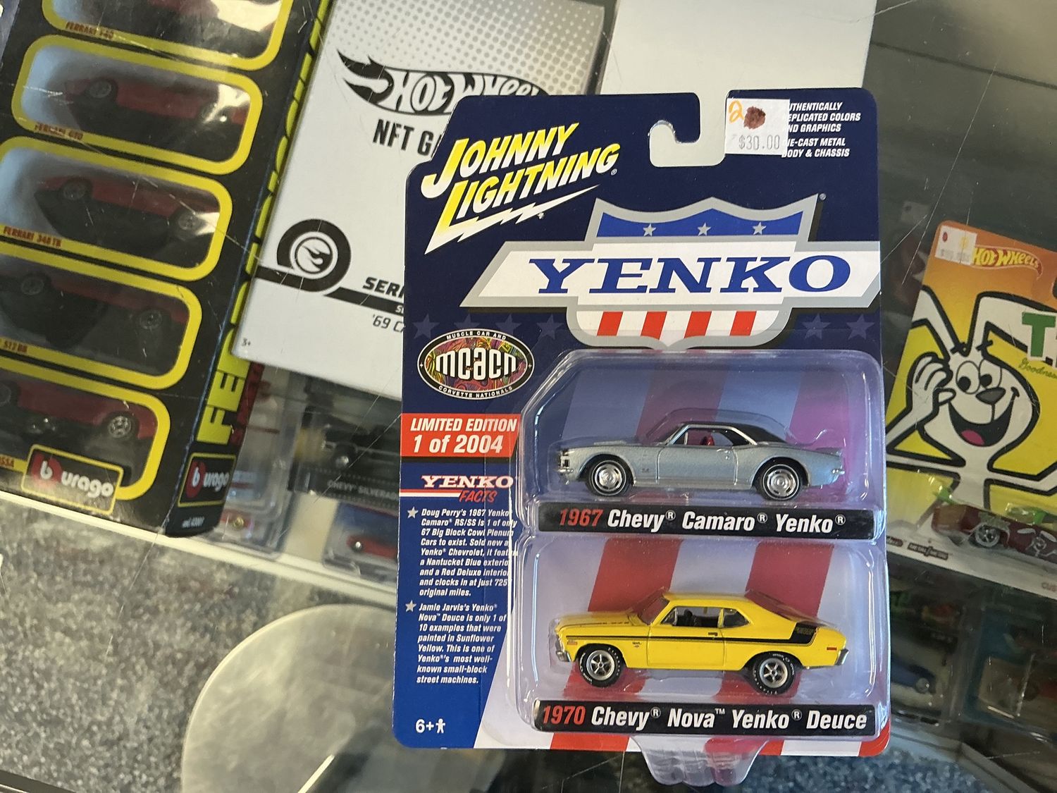 Yenko  2 pak 67 Chevy Camaro 70 Chevy nova