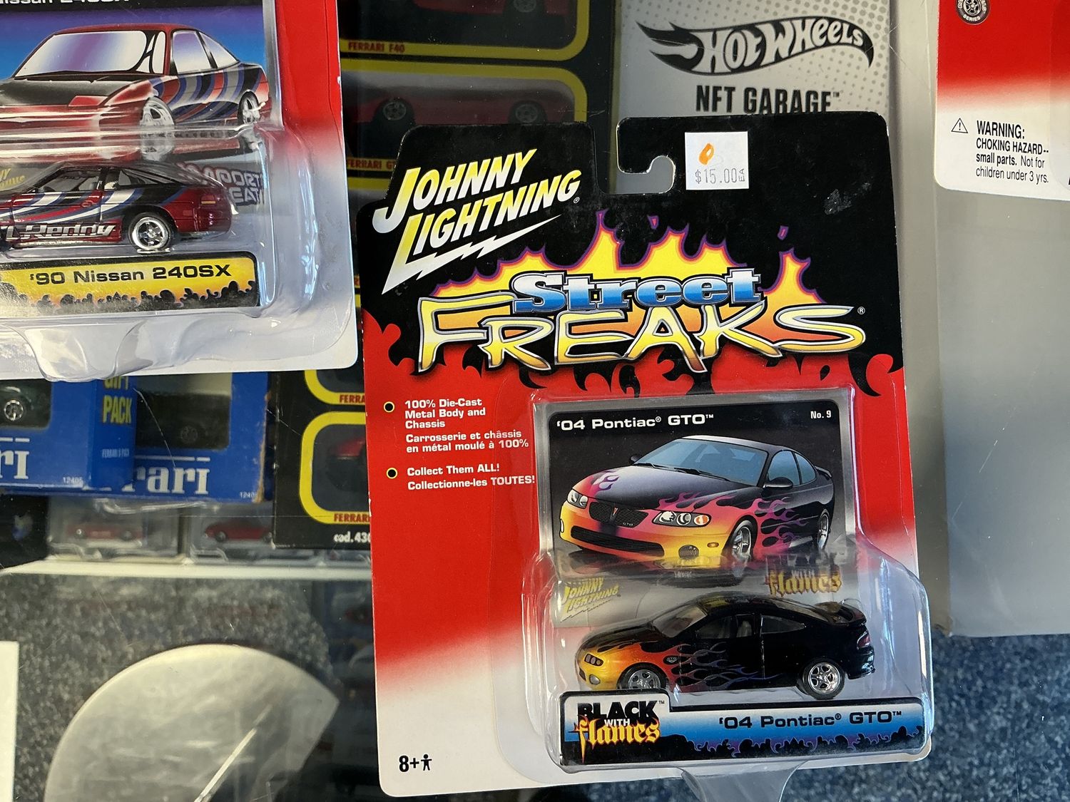 2004 Pontiac GTO black with flames