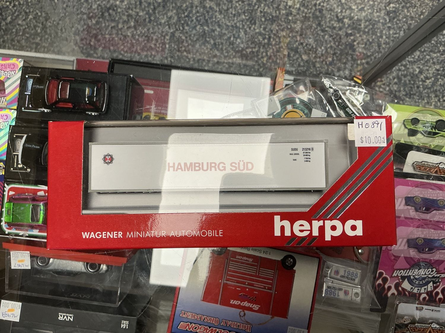 Herpa hamburg sud shipping container