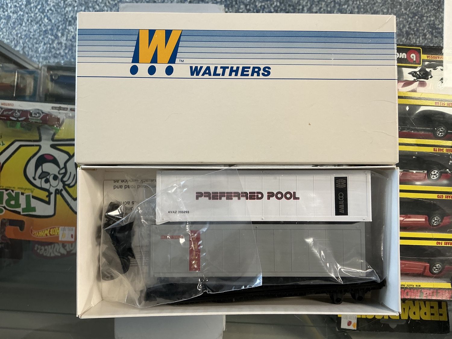 Walthers preferred pool trailers