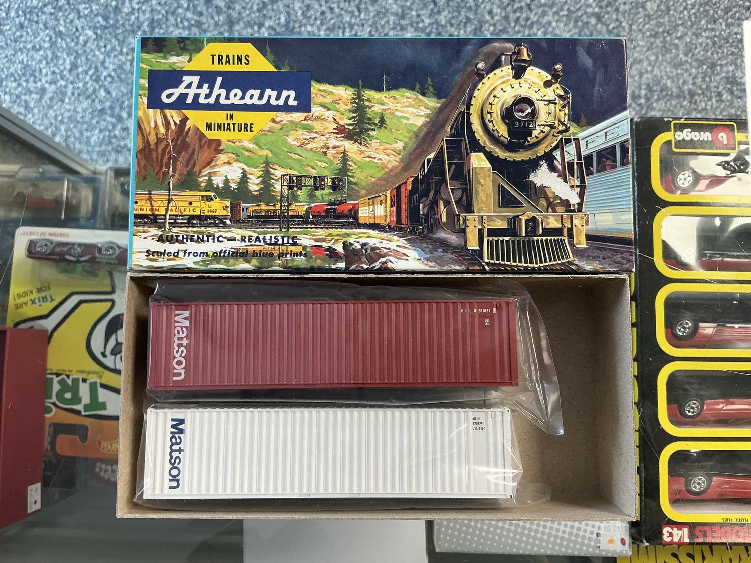 Athearn matson containers