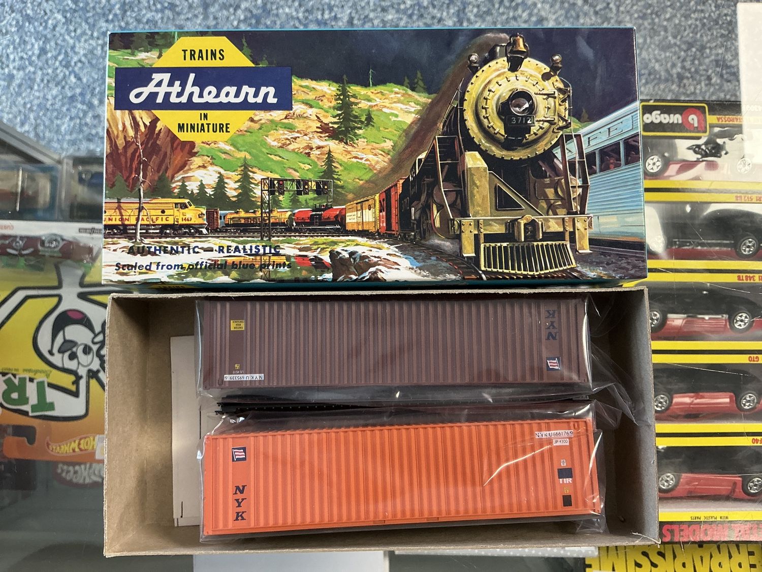 Athearn Nyk containers