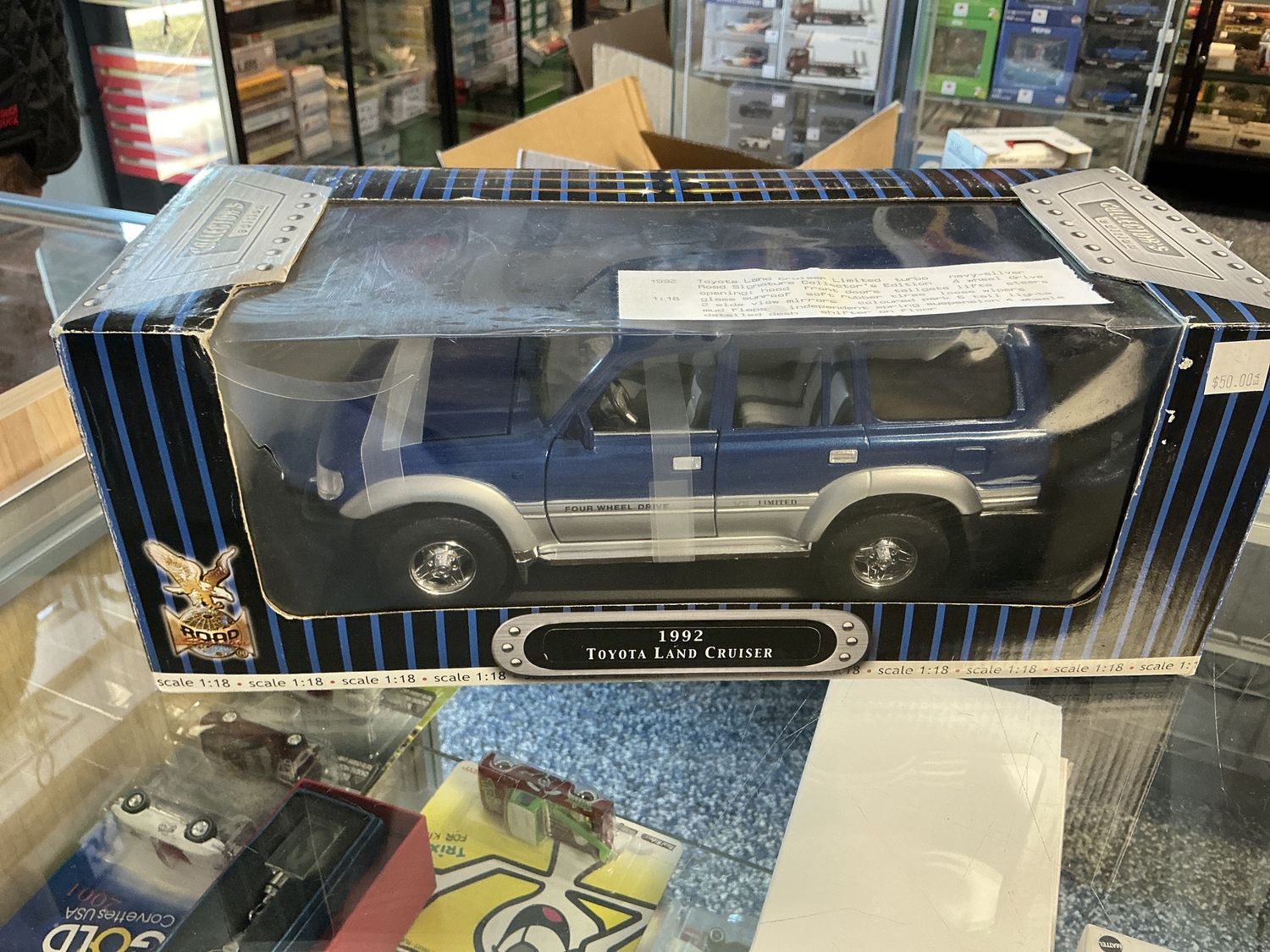 1992 Toyota Land Cruiser blue