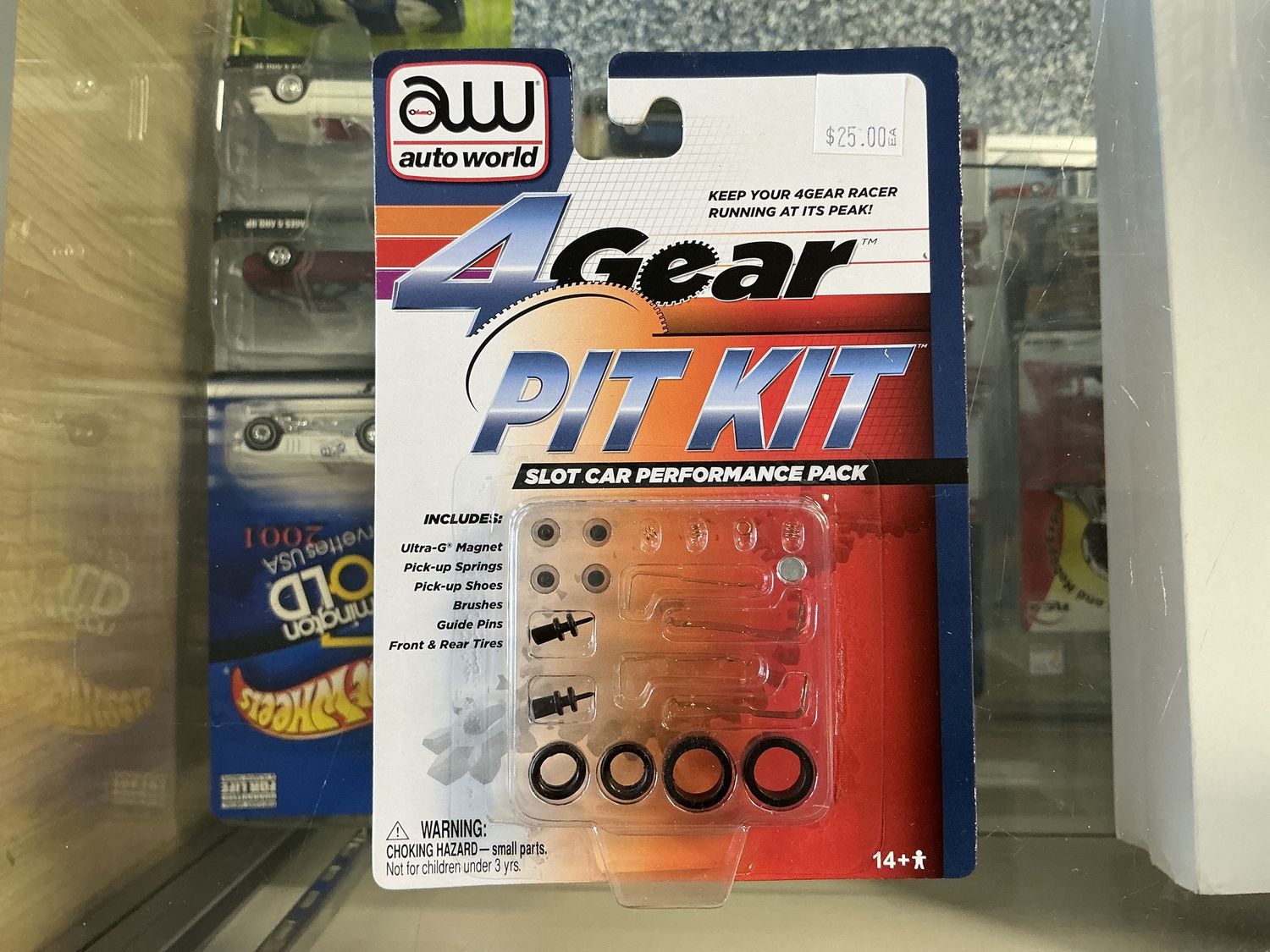 4 gear slot car pit kit