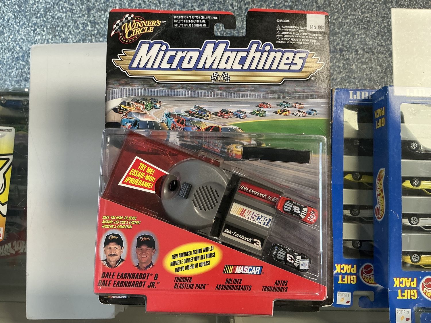 Micro machines dale Earnhardt sr &amp; jr set