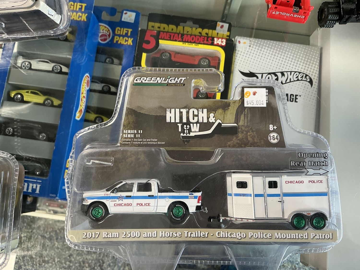 2007 ram 2500 in horse trailer Chicago police mounted patrol