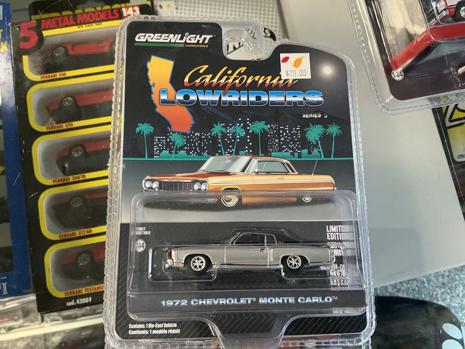 1972 Chevy Monte Carlo, silver