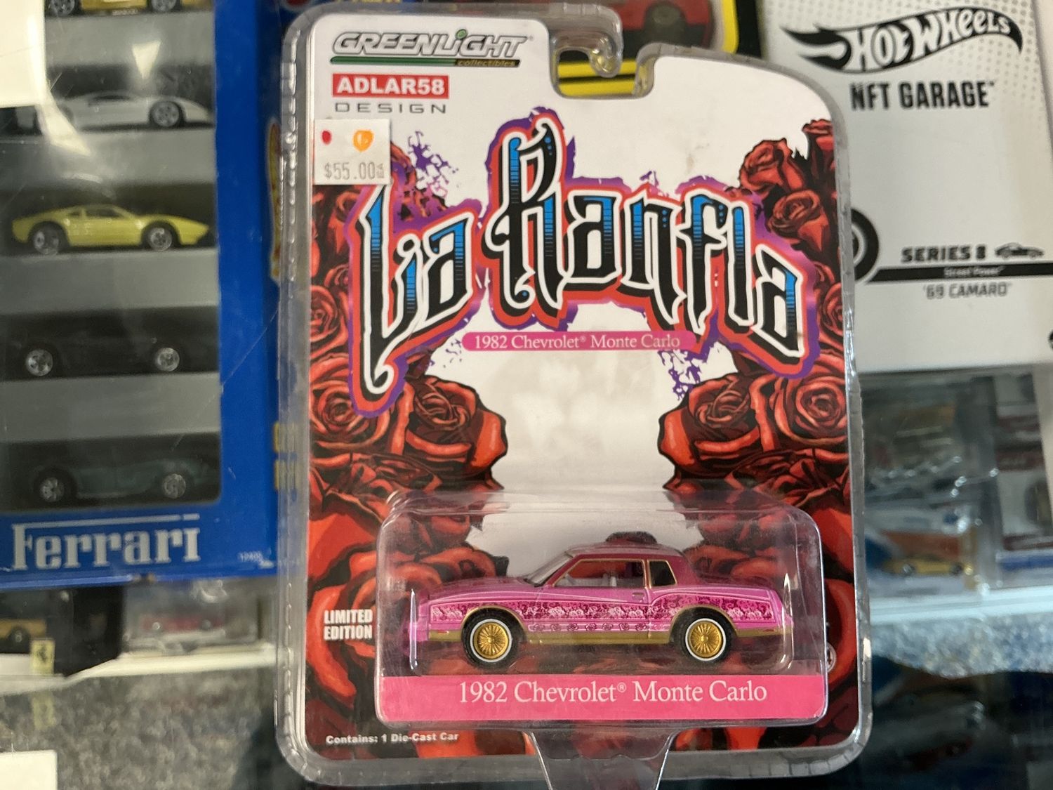1982 Chevy, Monte Carlo, Lowrider pink