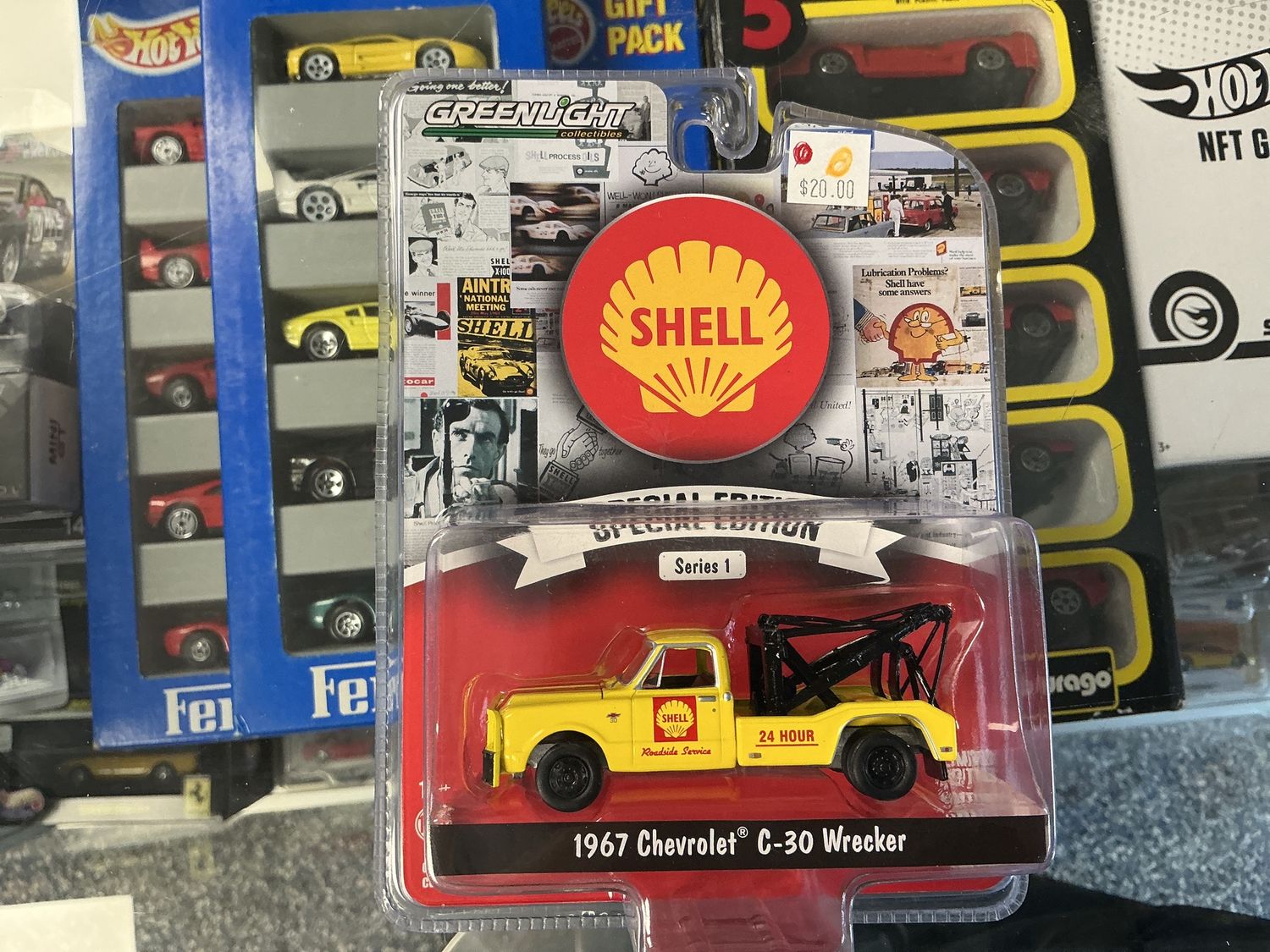 1967 Chevy C 30 recorder yellow shell